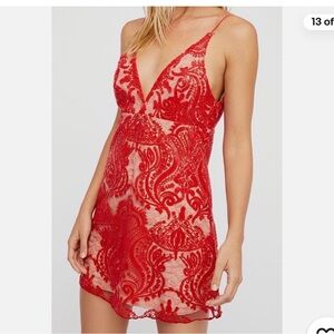 NWT Free People Night Shimmers Dress Size 8